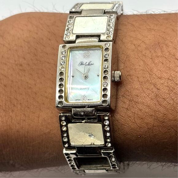 Silver Crystal Park Lane Watch - Picture 1 of 4